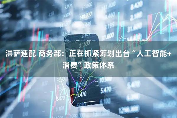 洪萨速配 商务部：正在抓紧筹划出台“人工智能+消费”政策体系